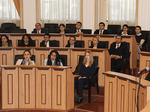 DS students in the Parliament of Artsakh