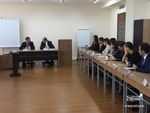 Netherlands' Special Representative for Europe and Eastern Partnership, Ambassador Palm meets DS students