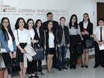 Students of Eurasia College visit the Diplomatic School