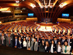 Students of the Diplomatic School at the Council of Europe