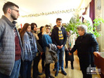 Mid-career trainees at the Museum of the Relatives of Soldiers of Artsakh War Missing in Action
