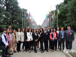 Դիվանագիտական դպրոցի ունկնդիրներն ու շրջանավարտները Ժնևում ՄԱԿ-ի գրասենյակի տարածքում