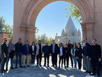 Diplomats from the Kurdistan Regional Government at the Ziarat Temple