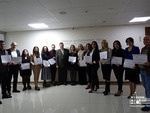 Handing of the certificates to the graduates of the second "Mid-career training" programme of 2022