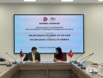Signing of a Memorandum of Understanding between the Diplomatic School of the RA MFA and the Diplomatic Academy of Vietnam