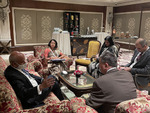 ԴԴ տնօրեն Վահե Գաբրիելյանը հանդիպում է Հնդկաստանի արտաքին հարաբերությունների Սուշմա Սվարաջ ինստիտուտի տնօրեն Սանջիվ Ռանջանի հետ