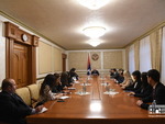 Mid-career trainees met with the President of the Republic of Artsakh B. Sahakyan