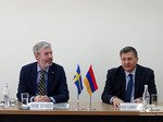 Meeting with the Ambassador of Sweden to Armenia