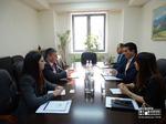 Meeting with the Charge d'Affaires of the Republic of Iraq to Armenia