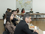 Minister of Culture Armen Amiryan at the Diplomatic School