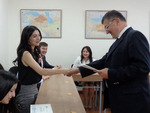 «Դիվանագետների վերապատրաստում» դասընթացի ավարտական վկայականների հանձնում 