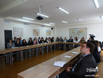 Vladimir Kazimirov tells the story of the 1994 ceasefire to Armenian diplomats in the Diplomatic School