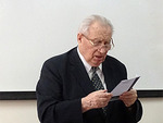 Vladimir Kazimirov at the Diplomatic School. May 13, 2019