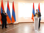 Դիվանագիտական դպրոցի տնօրեն Վահե Գաբրիելյանի ելույթը Դիվանագիտական դպրոցի հիմնադրման 10-ամյակին նվիրված միջոցառմանը
