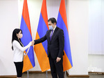 «Միջազգային հարաբերություններ և դիվանագիտություն» դասընթացի շրջանավարտներին ավարտական վկայականների հանձնման արարողություն