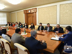 Հանդիպում ԱՀ նախագահ Արայիկ Հարությունյանի հետ