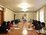 Հանդիպում ԱՀ նախագահ Արայիկ Հարությունյանի հետ