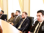 Հանդիպում ԱՀ ԱԺ նախագահ Արթուր Թովմասյանի հետ