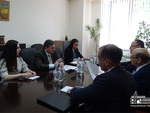 Հանդիպում Զարգացման համար համագործակցության եգիպտական գործակալության գլխավոր քարտուղարի հետ
