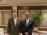 DS Director Vahe Gabrielyan Meets with Sanjiv Ranjan, the Dean of the Sushma Swaraj Institute of Foreign Relations