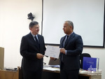 Certificates ceremony at the completion of the training programme for KRG diplomats