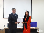 Certificates ceremony at the completion of the training programme for KRG diplomats