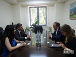 Հանդիպում Հունգարիայի Միջազգային հարաբերությունների ինստիտուտի նախագահ Գլադեն Պապենի հետ