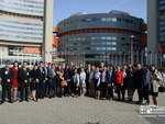 Students of the Diplomatic School on the UN office premises in Vienna_2017