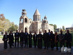 The diplomats from the KRG at the Mother See of Holy Echmiatsin