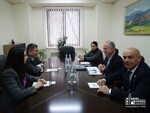 Հանդիպում «Քաղաքական երկխոսություն Հարավային Կովկաս» ծրագրի ղեկավար Շտեֆան Մալերիուսի հետ