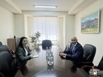 Հանդիպում Օմանի ԱԳՆ դիվանագիտական ակադեմիայի ղեկավար, դեսպան Հումայիդ Ալմանիի հետ